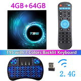 Android 10 T95 Smart Tv Box Youtube HD 6K 2.4G&5G Wifi 4GB 32GB 64GB Google Voice Assistant Bluetooth TV Receiver Media Player 4G 64G keyb - Tophatter Daily Deals