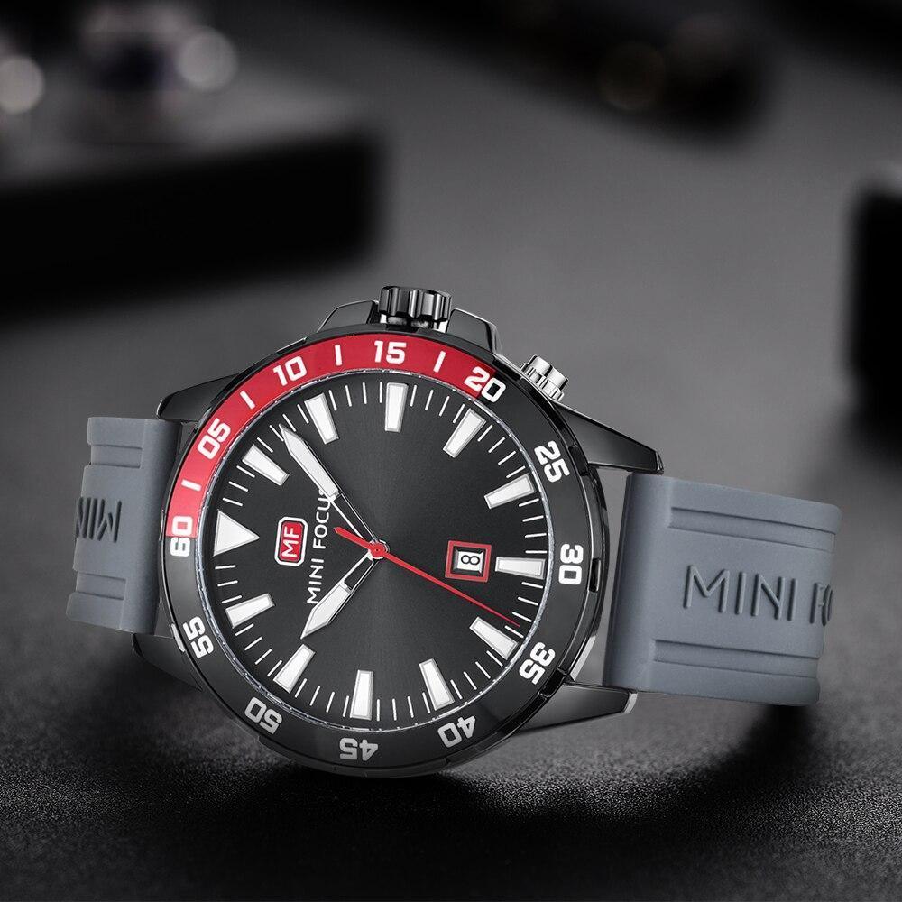 Sport Orange Mens Watch Waterproof Quartz Analog Watches Fashion Silicone Strap Classic Design For Men Watches - Tophatter Daily Deals