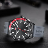 Sport Orange Mens Watch Waterproof Quartz Analog Watches Fashion Silicone Strap Classic Design For Men Watches - Tophatter Daily Deals