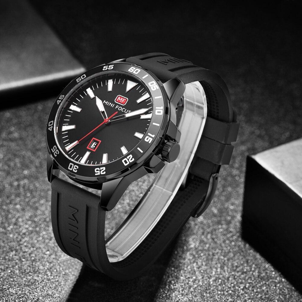 Sport Orange Mens Watch Waterproof Quartz Analog Watches Fashion Silicone Strap Classic Design For Men Watches - Tophatter Daily Deals
