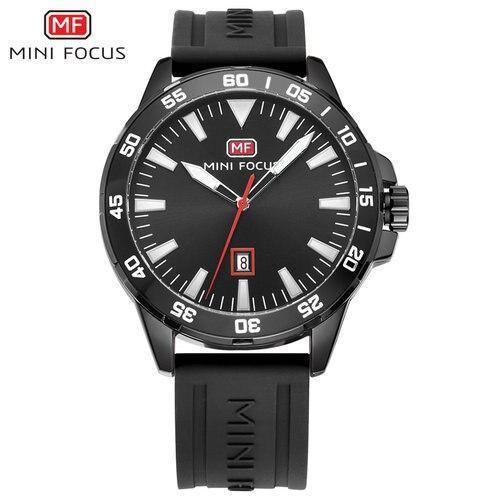 Sport Orange Mens Watch Waterproof Quartz Analog Watches Fashion Silicone Strap Classic Design For Men Black Gray Watches - Tophatter Daily Deals