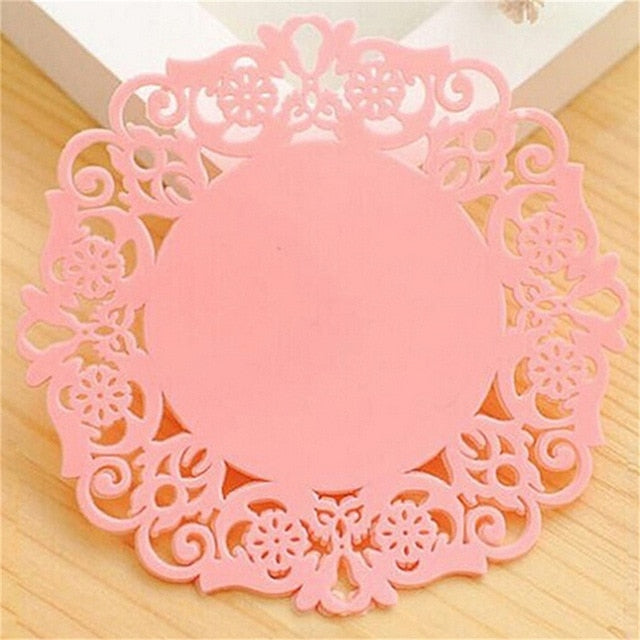 Japanese Style Cherry Blossom Coaster Heat Cup Mug Coaster Flowers - Tophatter Daily Deals