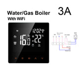 AVATTO Tuya WiFi Smart Thermostat, Electric Floor Heating Water/Gas Boiler Temperature Remote Controller for Google Home, Alexa WiFi WaterGas Boiler - Tophatter Daily Deals