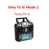Flysky FS-i6 FS I6 2.4G 6CH AFHDS RC Transmitter With iA6B X6B A8S R6B iA6 Receiver Radio Remote Controller for RC FPV Drone Only FS i6 Mode 2 - Tophatter Daily Deals