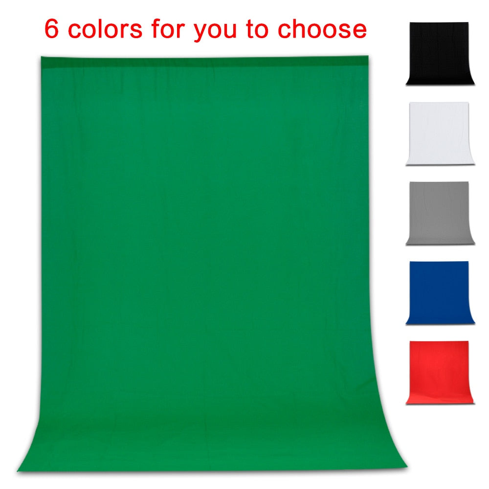 Photography Background Backdrop Smooth Muslin Cotton Green Screen Chromakey Cromakey Background Cloth For Photo Studio Video - Tophatter Daily Deals
