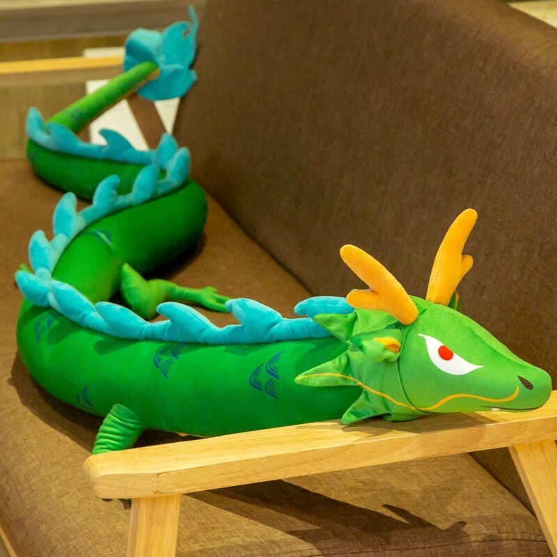 Disney Raya The Last Dragon Plush Stuffed Toy Pillow Cushion 220cm Green 220cm Mythical - Tophatter Daily Deals