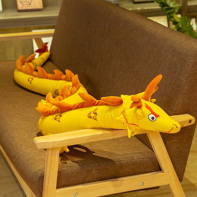 Disney Raya The Last Dragon Plush Stuffed Toy Pillow Cushion 220cm Yellow 220cm Mythical - Tophatter Daily Deals