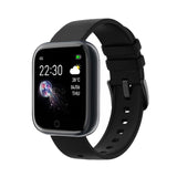 I5 Sport Smartwatch Women Men Heart Rate Blood Pressure Fitness Tracker Kids Smart Clock For Android IOS Smart Watch PK IWO P80 i5 Black - Tophatter Daily Deals
