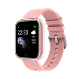 I5 Sport Smartwatch Women Men Heart Rate Blood Pressure Fitness Tracker Kids Smart Clock For Android IOS Smart Watch PK IWO P80 i5 Pink - Tophatter Daily Deals
