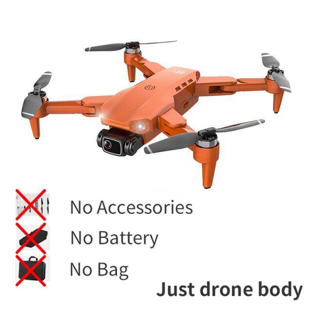 L900PRO GPS Drone 4K Dual HD Camera Professional Aerial Photography Brushless Motor Foldable Quadcopter RC Distance 1200M Only Drone Body - Tophatter Daily Deals