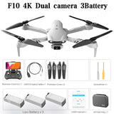 2021 New Drone 4K HD Dual Camera With GPS 5G WIFI Wide Angle FPV Real-Time Transmission Rc Distance 2km Professional Drones Toys 4K-3B-bag - Tophatter Daily Deals