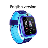 Children's Smart Watch SOS Phone Watch Smartwatch For Kids With Sim Card Photo Waterproof IP67 Kids Gift For IOS Android English Version - Tophatter Daily Deals