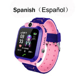 Children's Smart Watch SOS Phone Watch Smartwatch For Kids With Sim Card Photo Waterproof IP67 Kids Gift For IOS Android Spanish Version 2 - Tophatter Daily Deals
