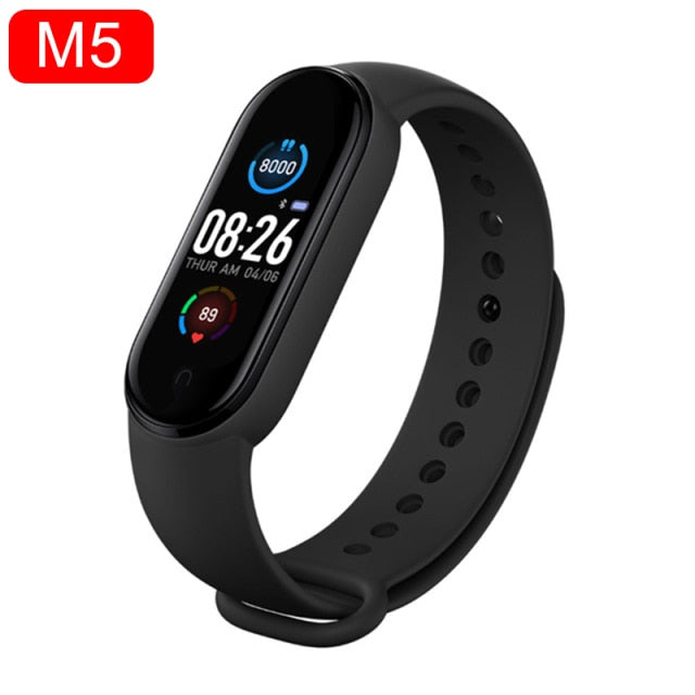 Smart Wristband IP67 Waterproof Sport Smart Watch Men Woman Blood Pressure Heart Rate Monitor Fitness Bracelet For Android IOS 01 black - Tophatter Daily Deals
