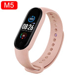 Smart Wristband IP67 Waterproof Sport Smart Watch Men Woman Blood Pressure Heart Rate Monitor Fitness Bracelet For Android IOS Pink - Tophatter Daily Deals