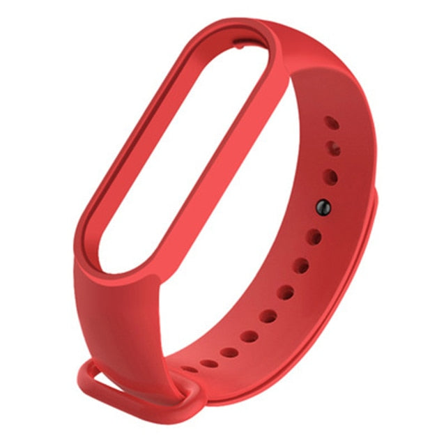 Smart Wristband IP67 Waterproof Sport Smart Watch Men Woman Blood Pressure Heart Rate Monitor Fitness Bracelet For Android IOS red strap - Tophatter Daily Deals
