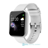 2021 Ladies Sport Bracelet Smart Watch Women Smartwatch Men Smartband Android IOS Waterproof Fitness Tracker Smart Clock Mens i5 white - Tophatter Daily Deals