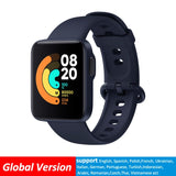 Xiaomi Mi Watch Lite Bluetooth Smart Watch GPS 5ATM Waterproof SmartWatch Fitness Heart Rate Monitor mi band Global Version Global-Blue - Tophatter Daily Deals