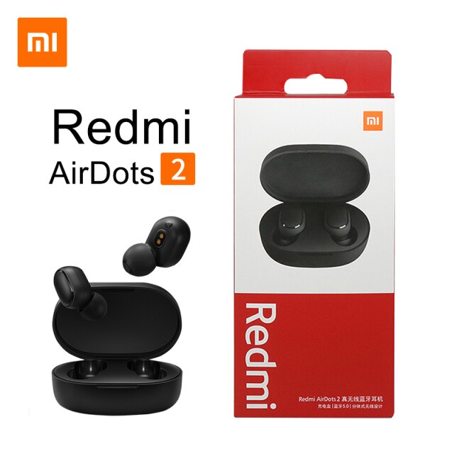 New Xiaomi Redmi AirDots 2 Wireless Bluetooth Redmi Airdots S MI Ture Wireless Earbuds In-Ear Stereo Bass Xiaomi Airdots 3 Pro AirDots 2 - Tophatter Daily Deals