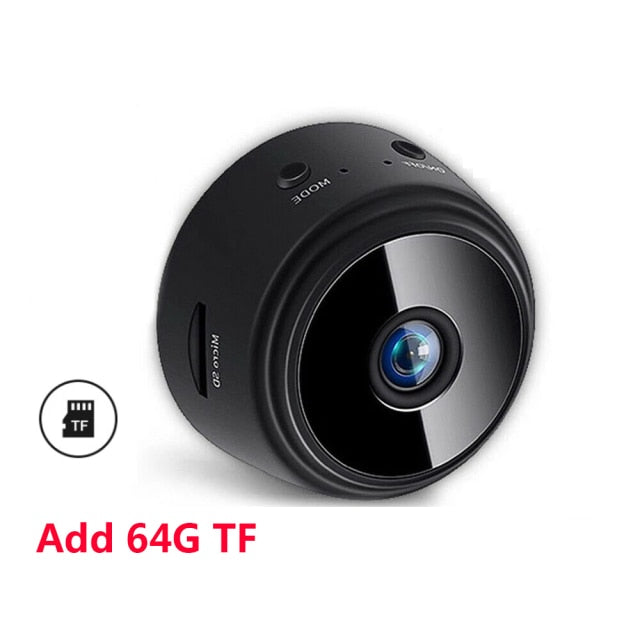 A9 Mini Camera 1080P HD ip camera Night Version Voice Video Security Wireless Mini Camcorders surveillance cameras wifi Camera A9 Add 64G - Tophatter Daily Deals