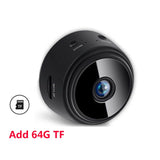 A9 Mini Camera 1080P HD ip camera Night Version Voice Video Security Wireless Mini Camcorders surveillance cameras wifi Camera A9 Add 64G - Tophatter Daily Deals