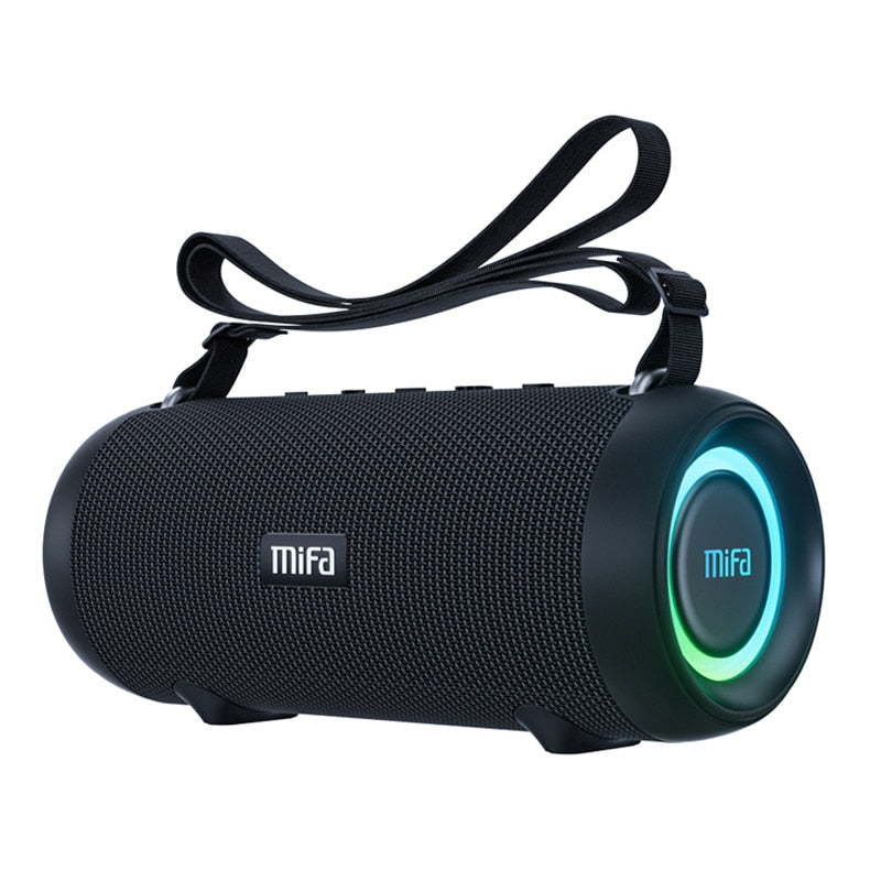 mifa A90 Bluetooth Speaker 60W Output Power Bluetooth Speaker with Class D Amplifier Excellent Bass Performace Hifi speaker - Tophatter Daily Deals