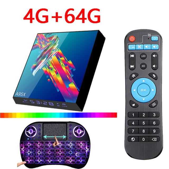A95X R3 Plus Smart Tv Box Android 10 6k 2G 16G 4G 32G 64G 2.4G & 5G WIFI Support BT Youtube Quad Core Mini Media Player 4G 64G i8 - Tophatter Daily Deals