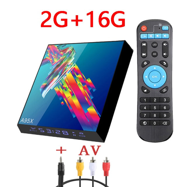 A95X R3 Plus Smart Tv Box Android 10 6k 2G 16G 4G 32G 64G 2.4G & 5G WIFI Support BT Youtube Quad Core Mini Media Player - Tophatter Daily Deals