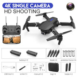 2021 New Quadcopter E88 Pro WIFI FPV Drone With Wide Angle HD 4K 1080P Camera Height Hold RC Foldable Quadcopter Dron Gift Toy 4K Black Bag 2B - Tophatter Daily Deals