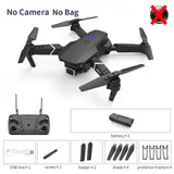 2021 New Quadcopter E88 Pro WIFI FPV Drone With Wide Angle HD 4K 1080P Camera Height Hold RC Foldable Quadcopter Dron Gift Toy No Camera Package - Tophatter Daily Deals