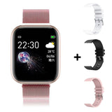 I5 Sport Smartwatch Women Men Heart Rate Blood Pressure Fitness Tracker Kids Smart Clock For Android IOS Smart Watch PK IWO P80 add 3 straps 3 - Tophatter Daily Deals