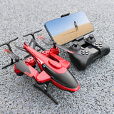 2021 New 4DRC V10 RC Mini Drone 4k profesional HD Camera WIFI Fpv Drones With Camera HD 4K RC Helicopters Quadcopter Dron Toys - Tophatter Daily Deals
