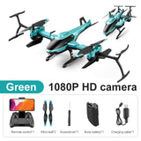 2021 New 4DRC V10 RC Mini Drone 4k profesional HD Camera WIFI Fpv Drones With Camera HD 4K RC Helicopters Quadcopter Dron Toys V10-1080P camera 1B - Tophatter Daily Deals