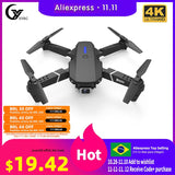 2021 New Quadcopter E88 Pro WIFI FPV Drone With Wide Angle HD 4K 1080P Camera Height Hold RC Foldable Quadcopter Dron Gift Toy - Tophatter Daily Deals