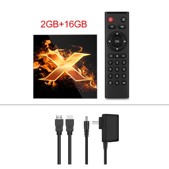 VONTAR X1 Smart tv box android 10 4g 64gb 4K 1080p 2.4G&5G Wifi BT Google Voice Assistant Youtube Player TVBOX Set Top Box 2GB 16GB - Tophatter Daily Deals