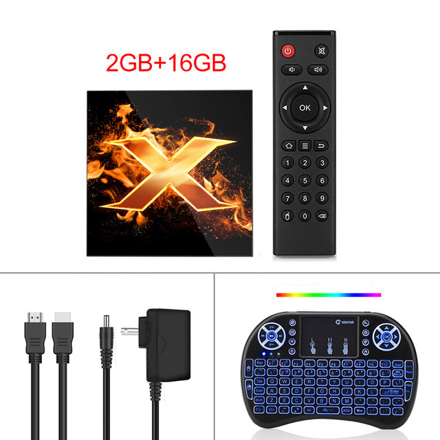 VONTAR X1 Smart tv box android 10 4g 64gb 4K 1080p 2.4G&5G Wifi BT Google Voice Assistant Youtube Player TVBOX Set Top Box 2GB 16GB i8 - Tophatter Daily Deals