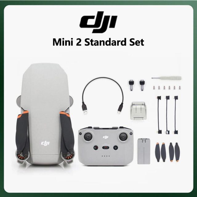 DJI Mini 2 Mavic Mini 2 Drones 4K HD Camera RC Helicopter Professional GPS Quadcopter FCC Version 4x Zoom 249g 10km Transmission Standard Set - Tophatter Daily Deals