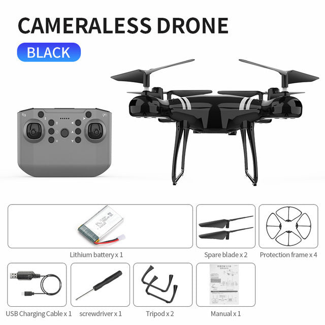 Drone KY101 MAX 4K Dron WIFI RC Quadcopter With HD Camera Altitude Hold FPV Helicopter One Key Return Professional Drones Without Camera - Tophatter Daily Deals