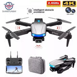 New S85 Pro Rc Mini Drone 4k Profesional HD Dual Camera Fpv Drones With infrared obstacle avoidance Rc Helicopter Quadcopter Toy - Tophatter Daily Deals