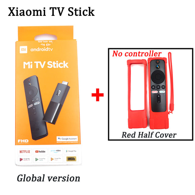 Xiaomi Mi TV Stick Global Version Android TV FHD HDR Quad Core HDMI-compatible 1GB+8GB Bluetooth Wifi Netflix Google Assistant mi tv stick standard - Tophatter Daily Deals