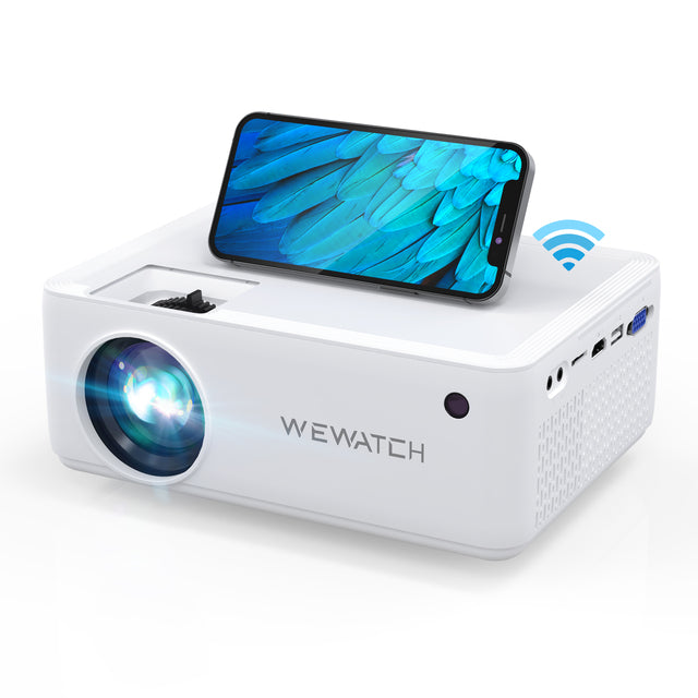 WEWATCH V10 8500Lumens LED Portable Projector Native 1280*720 HD 1080P Supported Home HDMI Theater Mini Outdoor Movie Proyectors China White - Tophatter Daily Deals