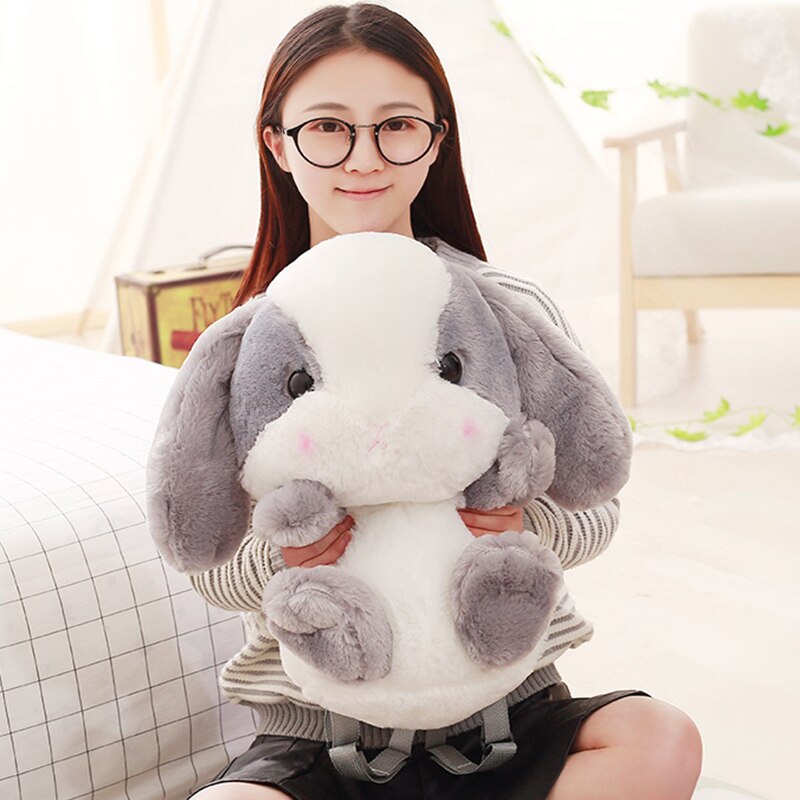 Loppy Bunny Rabbit Shoulder Bag Backpack Rucksack Animals - Tophatter Daily Deals