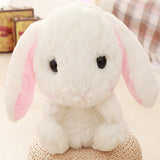 Loppy Bunny Rabbit Shoulder Bag Backpack Rucksack 50cm White Animals - Tophatter Daily Deals