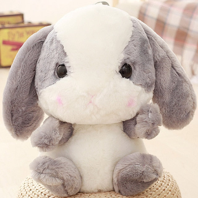 Loppy Bunny Rabbit Shoulder Bag Backpack Rucksack 50cm Grey Animals - Tophatter Daily Deals