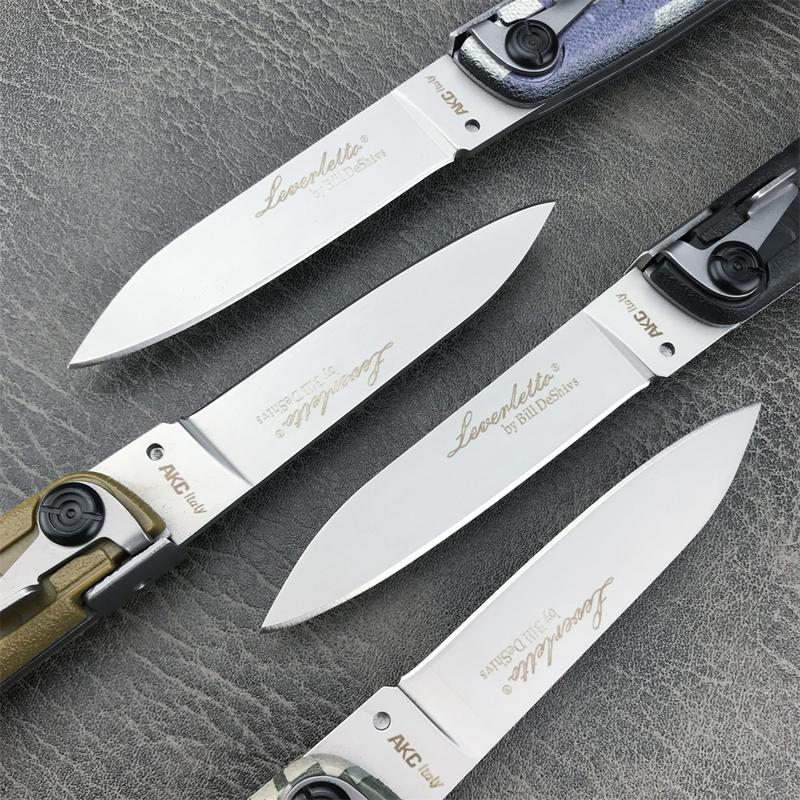 Colt II Button Folding Knife 440C Blade - Tophatter Daily Deals