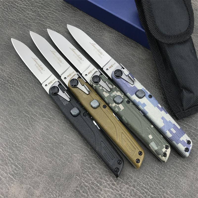 Colt II Button Folding Knife 440C Blade - Tophatter Daily Deals