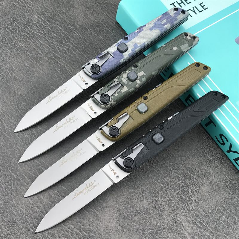Colt II Button Folding Knife 440C Blade - Tophatter Daily Deals