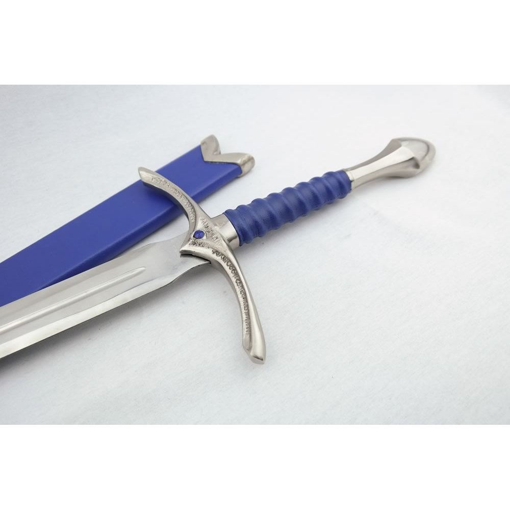 Lord Of The Rings - Gandalf Glamdring with Scabbard (Blue, 136cm) Sword Sheath - Tophatter Daily Deals