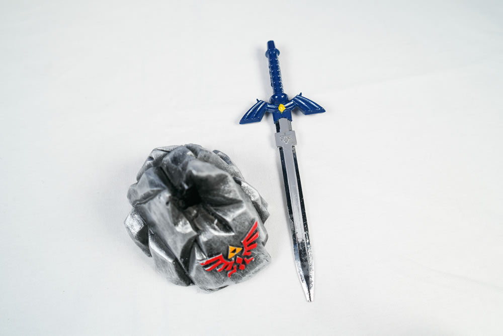 Legend Of Zelda - Master Sword In Stone Letter Opener Letter Opener - Tophatter Daily Deals