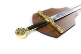 King Arthur's Excalibur (Gold) Sword - Tophatter Daily Deals